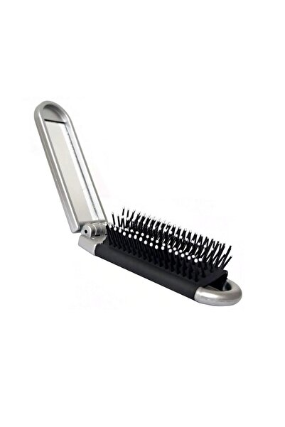 SELA Pocket Silver Folding Brush