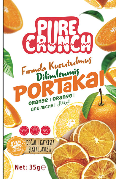 Pure Crunch Dried Orange Slices 35 g |   No Added Sugar, No Additives, Vegan