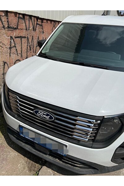 Karva Ford Courier Uyumlu Ön Panjur Krom Çıta 2025+