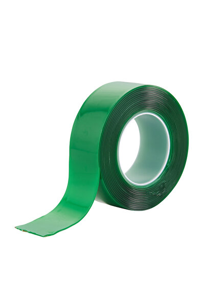 Lawazim Snail Double Sided Tape Green Liner - 18mm x 10m Clear Mounting