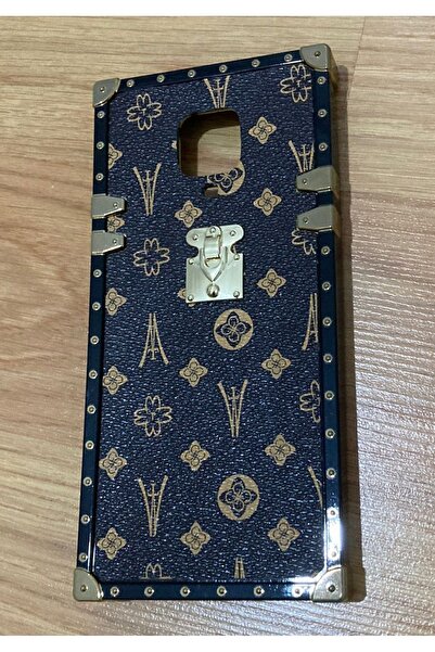 Newon حافظة هاتف Xiaomi Redmi Note 9 Pro من الجلد الصناعي بإطار ذهبي