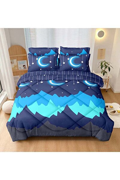 Noon East 6-Piece Duvet Cover Set | Made of Soft Microfiber | Multiple Colors