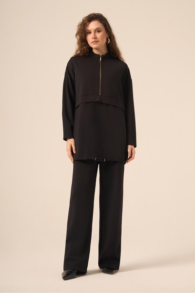 FTZ WOMEN Women's Royal Trouser Suit Black 31271