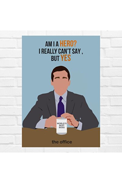 ALAYRA International ملصق ملفوف لشخصية مايكل سكوت من مسلسل المكتب (متعدد الأل...