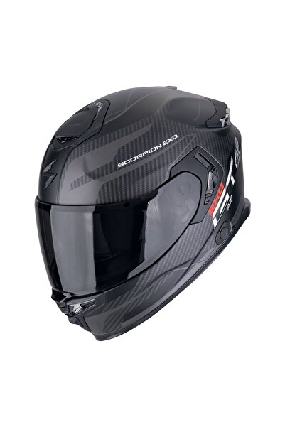 Scorpion Apex EXO-GT SP Carbon Matrix Air Flex Kapalı Motosiklet Kaskı Mat Si...