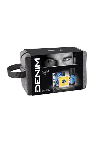 Denim Set Original After Shave 100 ml + Deodorant Spray 150 ml + Borseta