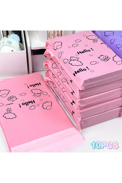 Choice 1 10 قطع أكياس تغليف الدببة المقاومة للماء، أكياس البريد السريع، أكياس...