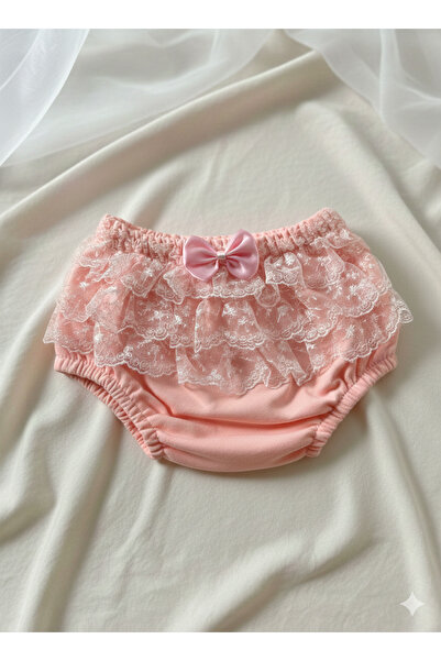 Harry&Millie ملابس داخلية من الدانتيل للأطفال البنات مع فيونكة هدية للأطفال