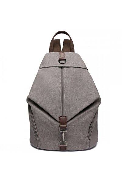 Kono Anti-theft Canvas Backpack for Women