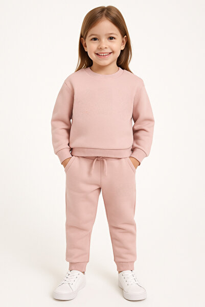 Uğur bebe Set de trening premium pentru fetiță, cu șireturi, cu buzunare, din...