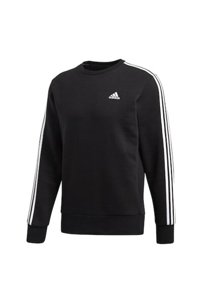 adidas Men's Performance ESS 3S CREW B Sweatshirt, XL, Black