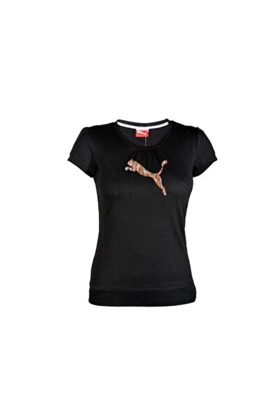 Puma Beat Tee - Girls' T-shirt, Black, 12 years
