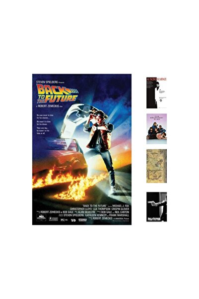 ALAYRA International ملصق ماكسي من فيلم العودة إلى المستقبل، مقاس 61 سم × 91....