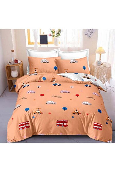 Generic 4-Piece Duvet Cover Set | Made of Soft Microfiber | Multi-color | One...
