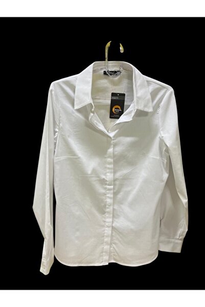 Butik Lena BEYAZ KADIN GÖMLEK