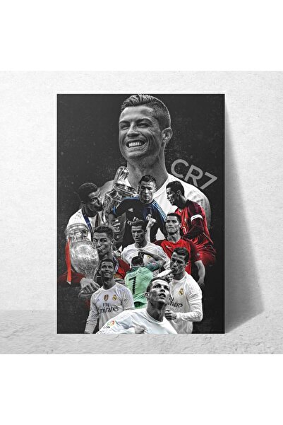 ALAYRA International ملصق ألايرا 300 جرام/متر مربع لرونالدو CR7 (17 × 19 بوصة...