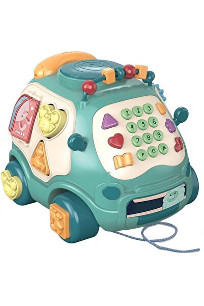 mavio Jucarie interactiva copii, telefon educativ tip autobuz muzical, sunete...