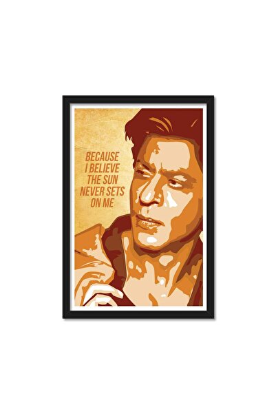 ALAYRA International إطار ملصق فيلم "ألايرا" لشاروخان، مناسب للغرف والمكاتب (...