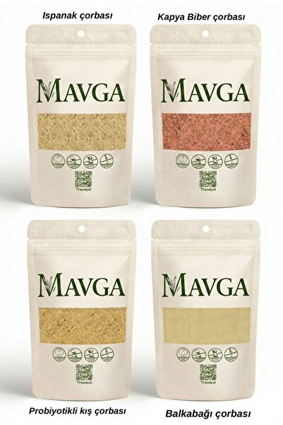 MAVGA 🥣 Şifa Deposu Kış Çorbaları Seti (4’lü Özel Paket)