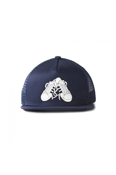 adidas Șapcă Originals Superstar Trucker BK7387, Albastră, Mărime unică