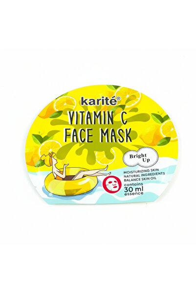 KARİTE Mască facială cu esență de vitamina C