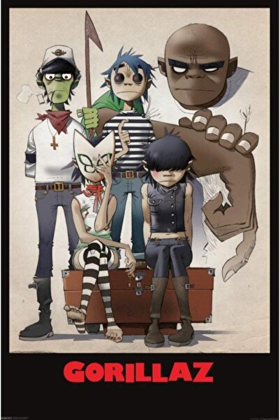 ALAYRA International ملصق موسيقي ALAYRA Kopoo، ملصقات موسيقى الروك، Gorillaz،...