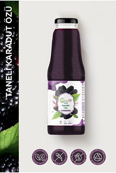 Naturetime Premium Taneli Karadut Özü 1350 gr Pestisit & Ağır Metal İçermez A...