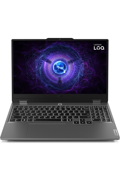 LENOVO LOQ Intel Core i7 13700HX 16GB 512GB SSD RTX5050 Freedos 15.6" Taşınabilir Bilgisayar 83JE00W