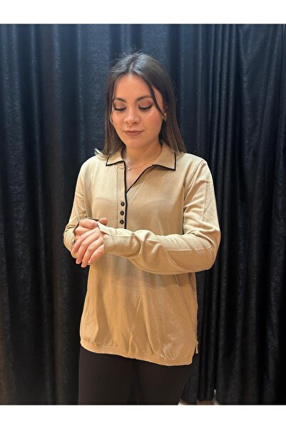 JM FASHION Polo Neck Knitwear Buluz