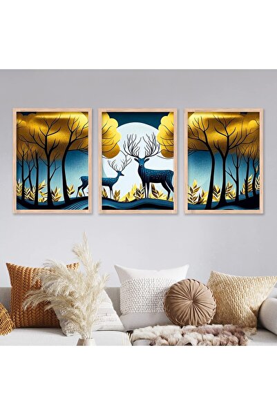 ALAYRA International لوحة ألايرا لتزيين الجدران - لوحة فنية حديثة مؤطرة لتزيي...