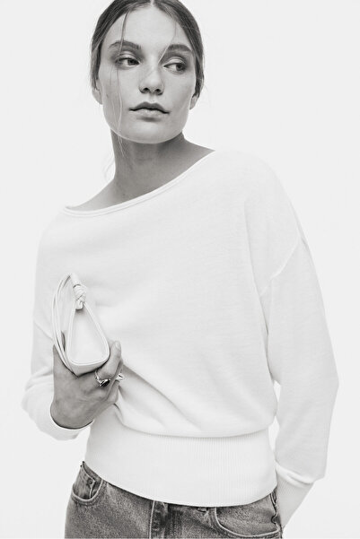 H&M Tek Omuzlu İnce Triko Üst