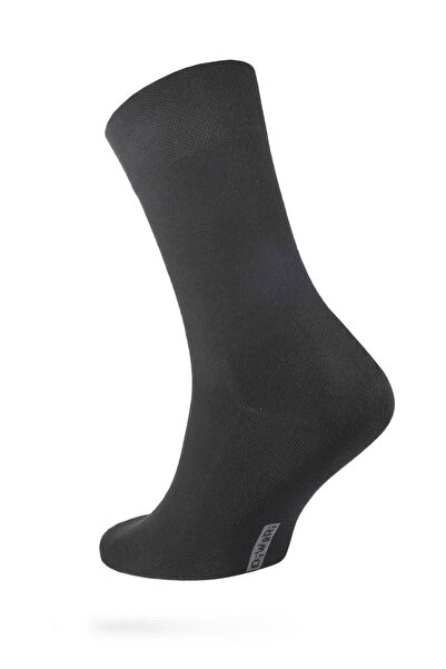 Conte Elegant Cotton socks with fleece sole, DiWaRi Comfort 000 - Black, 31 (46-47)