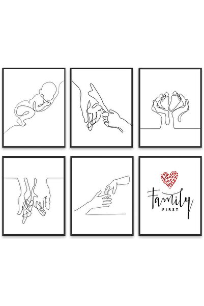 ALAYRA International مطبوعات ألايرا بالأبيض والأسود، فن الخط، لوحات فنية بسيط...