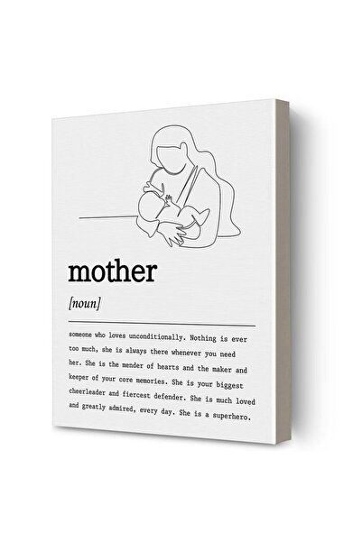 ALAYRA International ALAYRA Mom Gift Mother Definition Framed Canvas Wall Art...