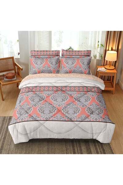 Noon East 6-piece Microfiber Duvet Set – 160x220 Duvet, 120x200+30cm Fitted S...