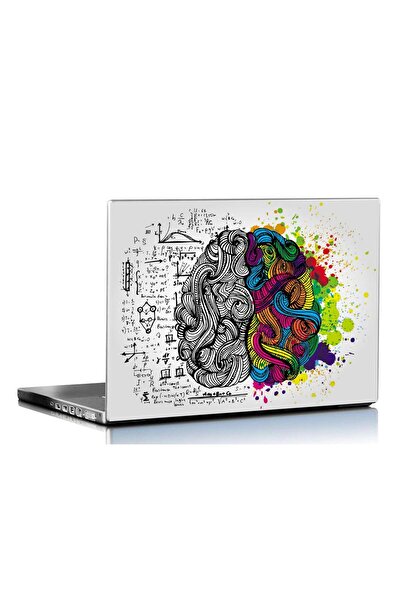 ALAYRA International ALAYRA Laptop Skins Left & Right Brain 15.6 Inches Laptop Skins/Stickers for Dell-Lenovo-Acer-HP