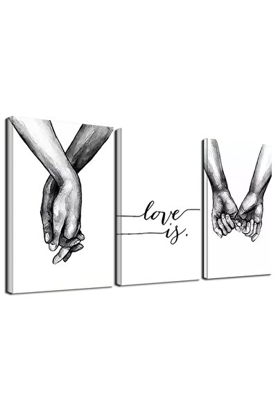 ALAYRA International لوحة جدارية مزخرفة من تصميم ALAYRA Nordic، تصور أيادي ال...