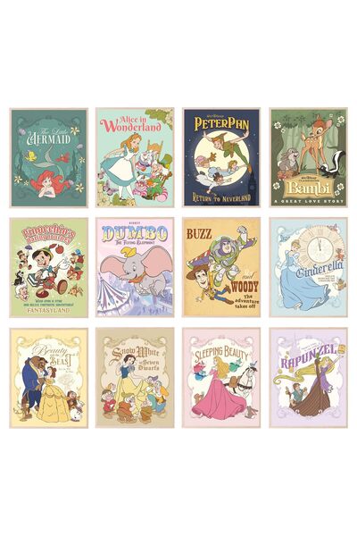 ALAYRA International ديكور حائط أميرة ألايرا - ديكور غرفة أميرات ديزني، ملصقا...