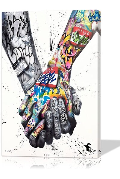 ALAYRA International ألايرا: فن جداري جرافيتي، فن البوب، قماش، ديكور جداري مل...