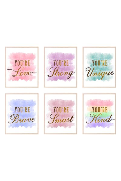 ALAYRA International ALAYRA Girls Room Decor Posters, Kids Room Wall Art, Pos...