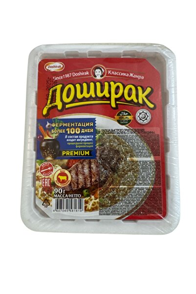 DOSHİRAK Rus Dana etli Noodle -Helal sertifikalı 90gr