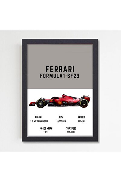 ALAYRA International ALAYRA Ferrari SF-23 Formula1 2023 Racing Car Artwork Fo...