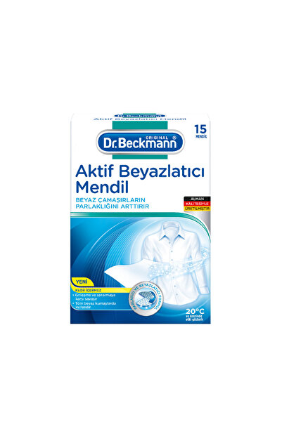 Dr.Beckmann Aktif Beyazlatıcı Mendil 15'li
