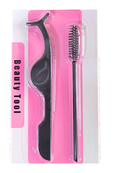 lawrenceshop 2’li Siyah Pratik Kirpik Şekillendirme Seti Maskara Rimel Çekme ...