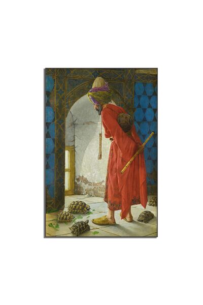 ALAYRA International ملصق الفنانة عليارا عثمان حمدي بك - لوحة جدارية قماشية ب...