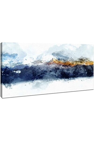 ALAYRA International لوحة فنية مطبوعة لجبال ألايرا الزرقاء الداكنة | لوحة جدا...