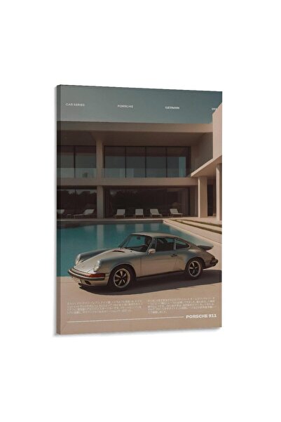 ALAYRA International ALAYRA Car Poster 911 GT3RS Posters Vintage Racing Car W...