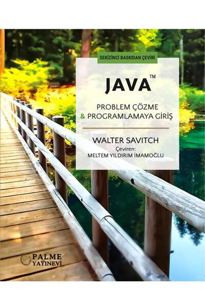 Palme Yayınevi JAVA PROBLEM ÇÖZME & PROGLAMAYA GİRİŞ (PALME)