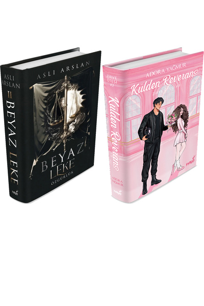 İndigo Kitap Beyaz Leke 2 Özgürlük Ciltli ve Külden Reverans Ciltli