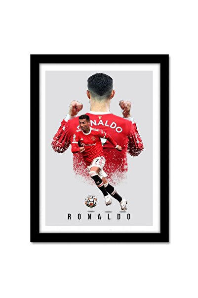 ALAYRA International ملصق جديد مؤطر لمانشستر يونايتد، مطبوع عليه صورة ألايرا ...